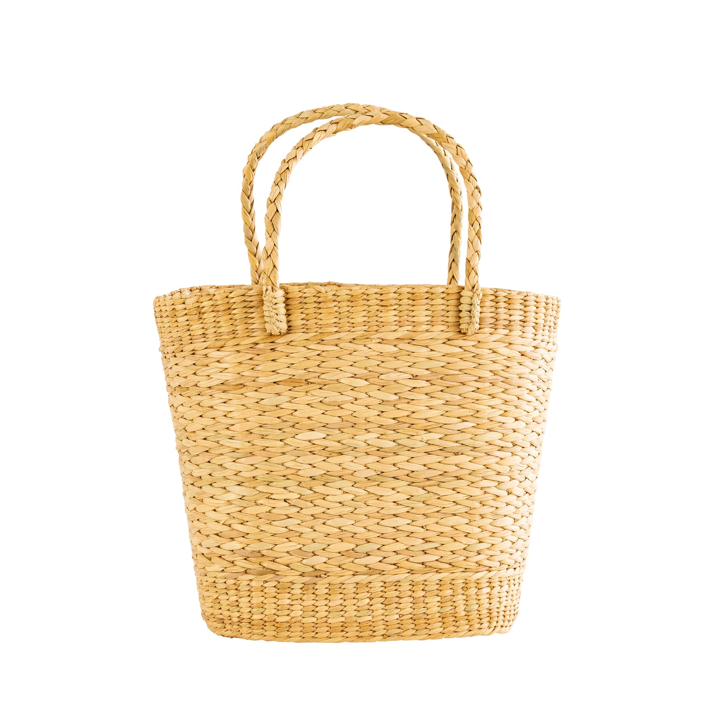 Kauna Grass, Water Hyacinth, Seagrass Handmade Shopping Basket - Medium Size Bag