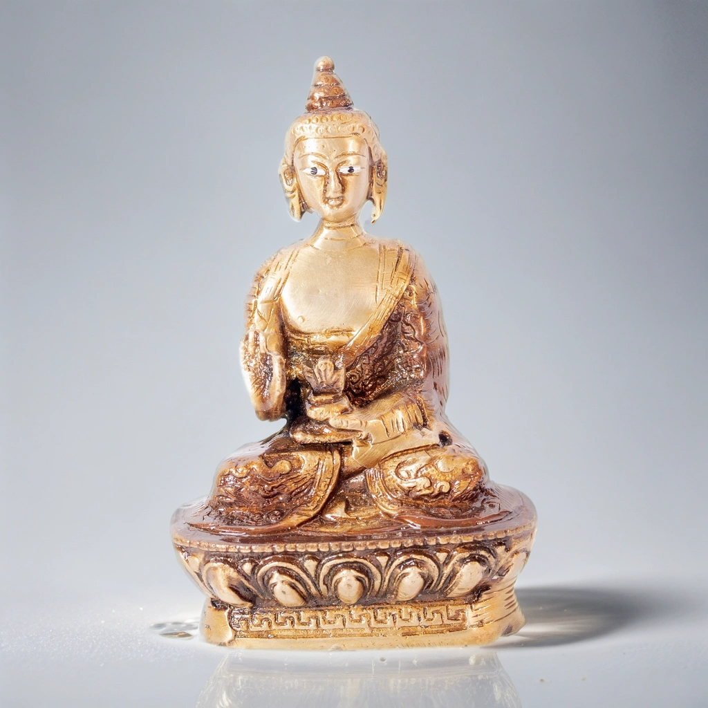 Brass Gautam Buddha Statue