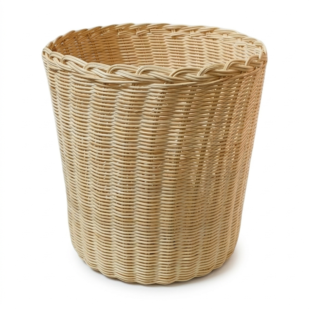 Handwoven Rattan Planter / Laundry Basket