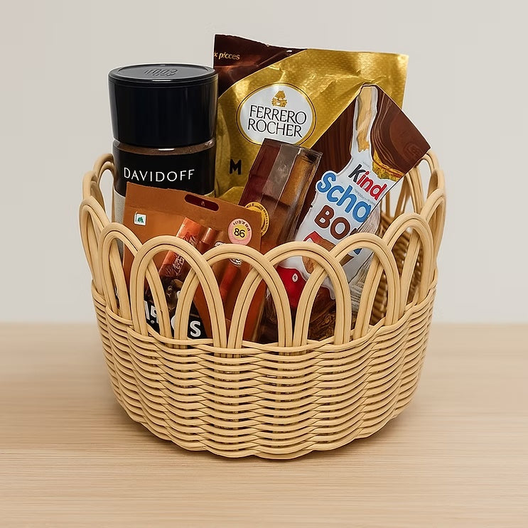 Handwoven Rattan Fruits / Gift Basket