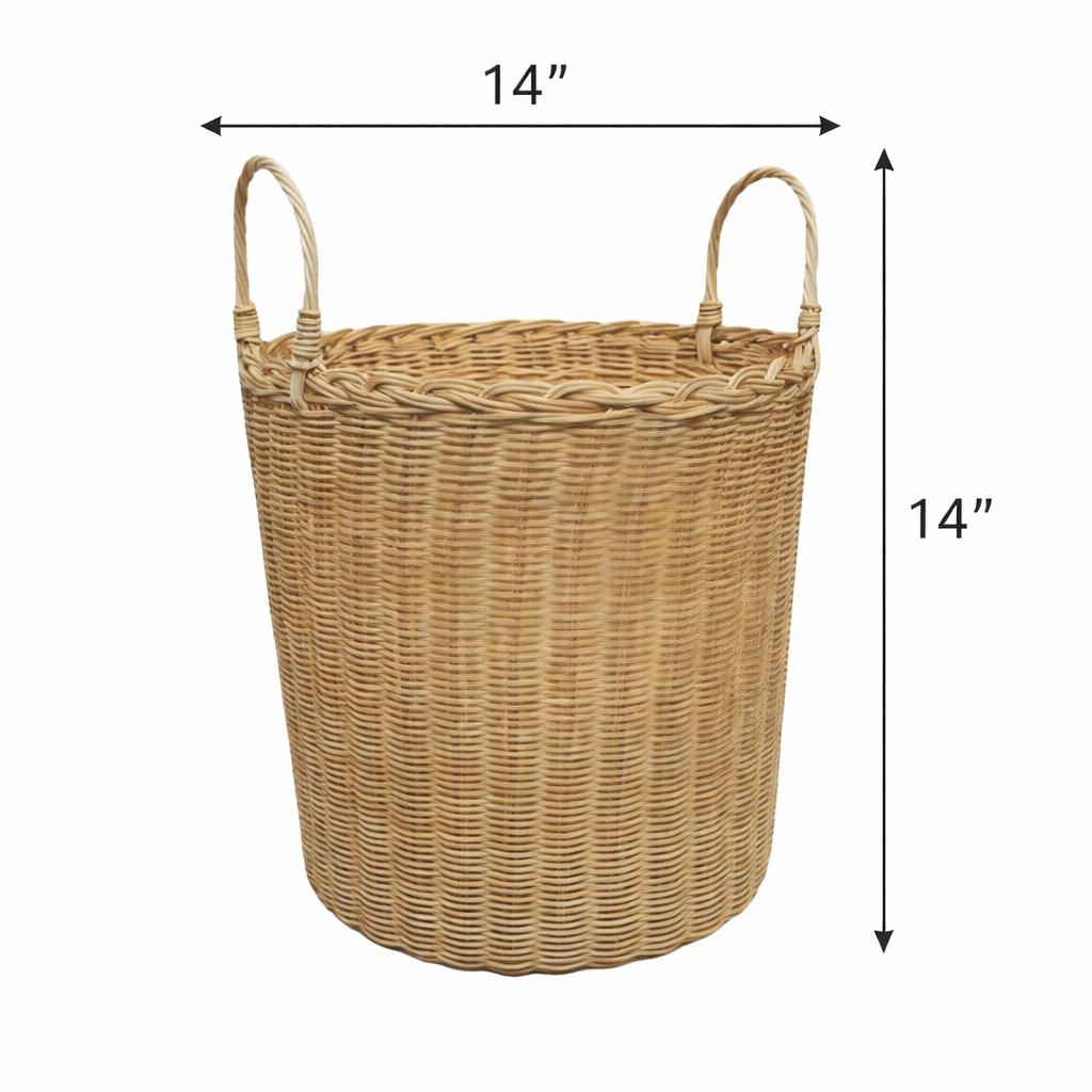 Rattan Laundry Basket