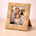 Framed family memories in seagrass