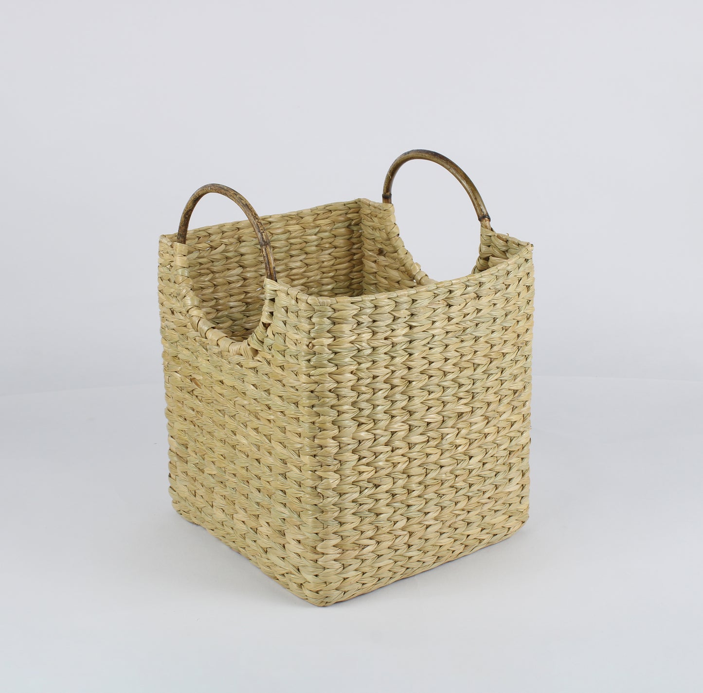 Round Cane Handle Basket