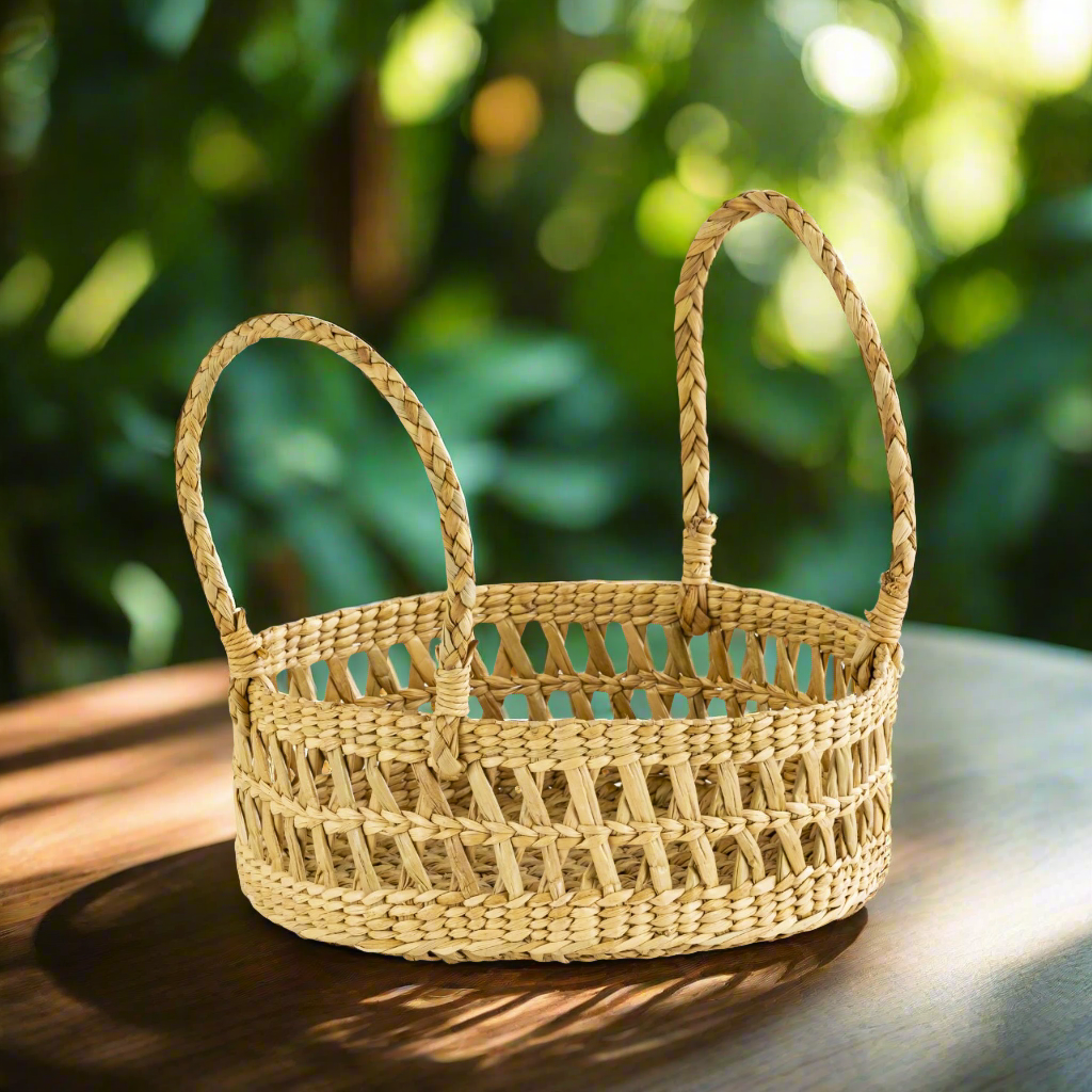 Round Basket (Jali)