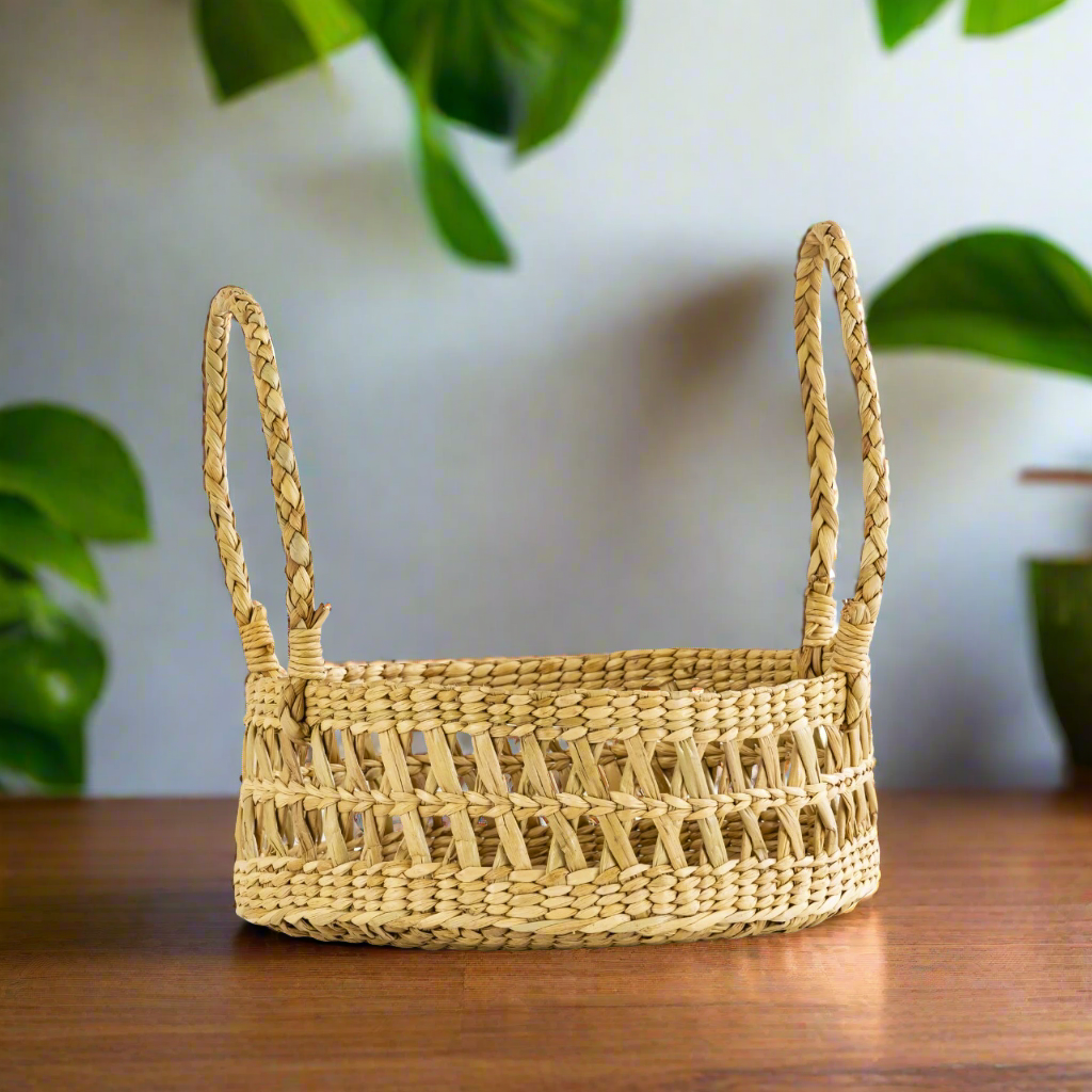 Round Basket (Jali)