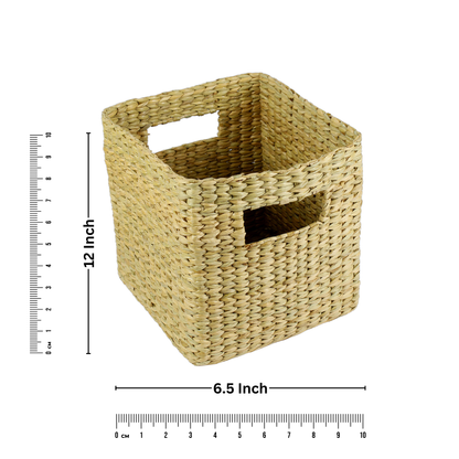 Sea Grass Side Handle Basket