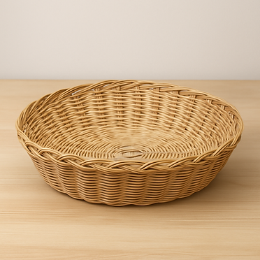 Round Marble Dust Gift Basket