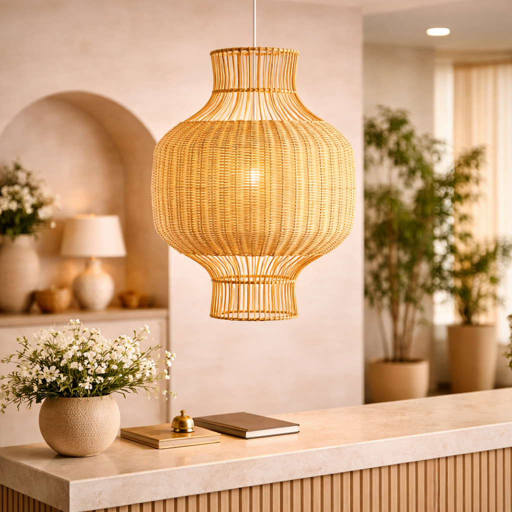 Cane Ceiling Pendant Light