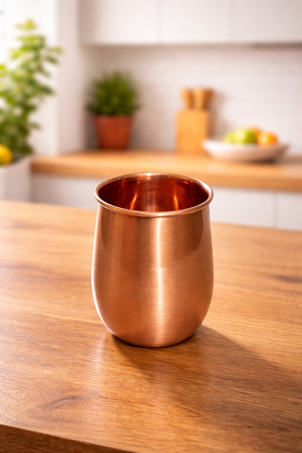 Copper Water Glass for Daily Use