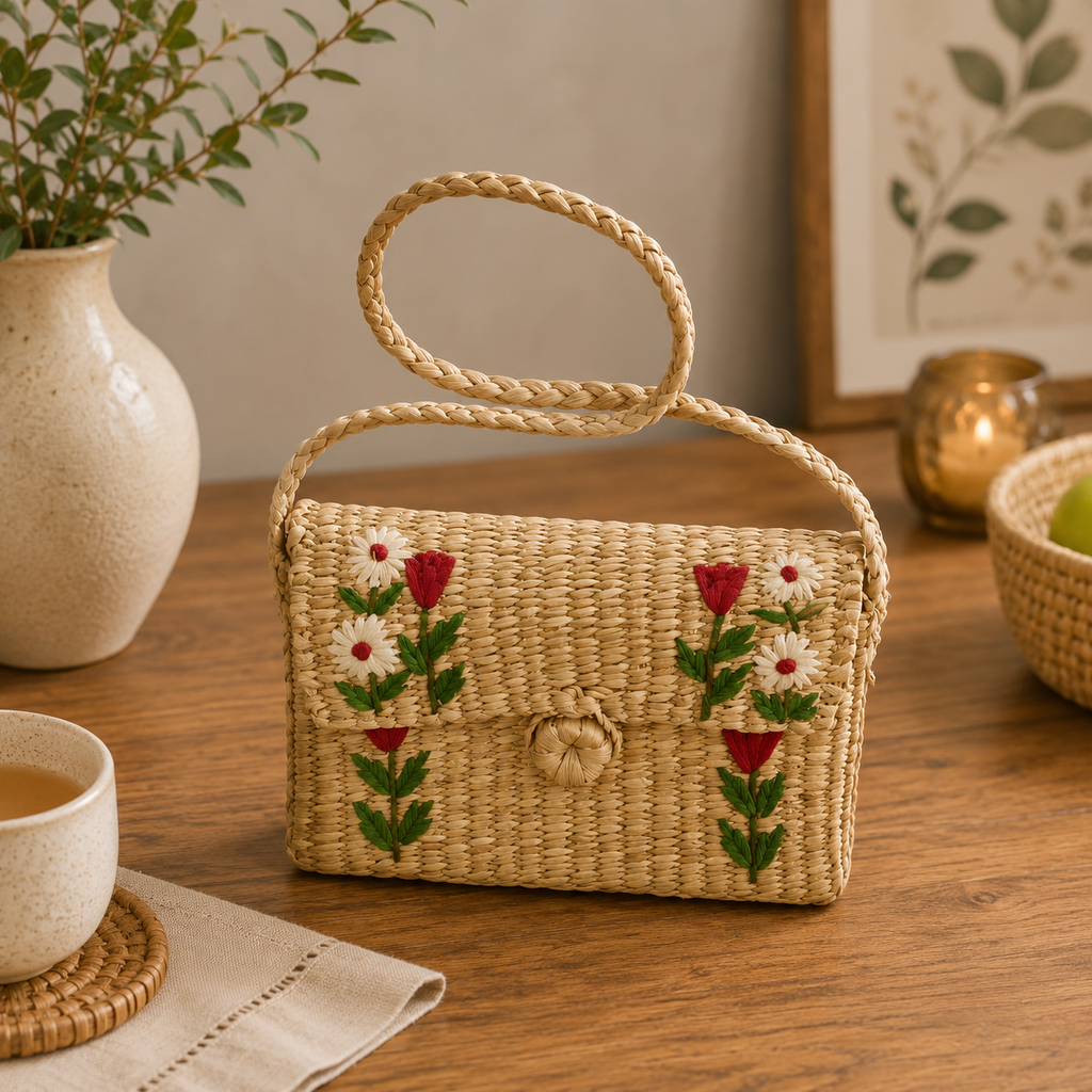 Natural Carry Bag for Home & Picnic