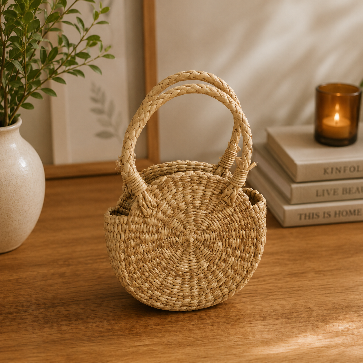 Natural Mini Carry Bag