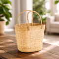 Oval Natural Storage & Carry Basket