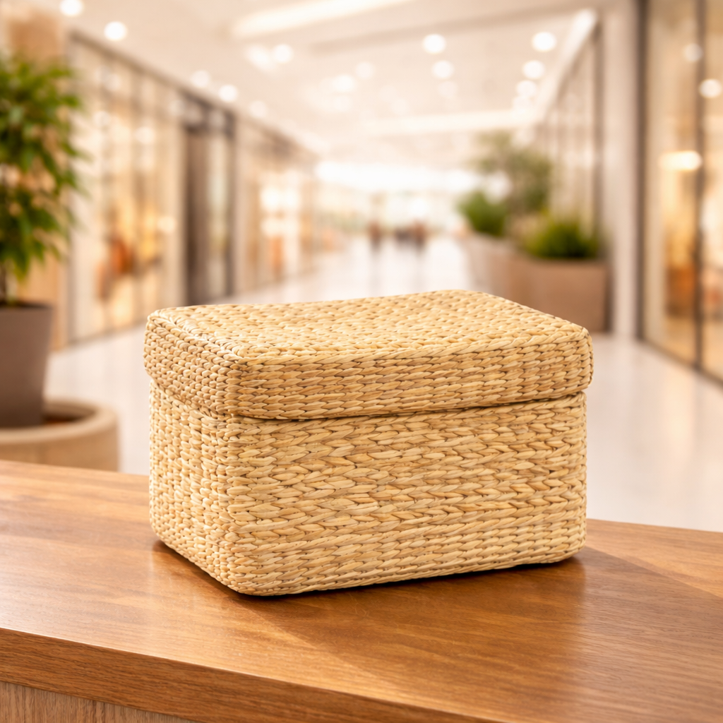 Rectangular Natural Storage Organizer