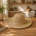 Natural Round Picnic & Party Cap