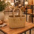 Oval Natural Office Carry Basket