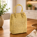Oval Natural Carry Basket for Shopping