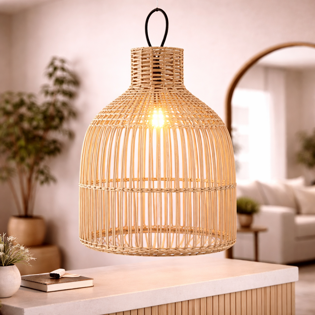Handwoven Pendant Ceiling Light